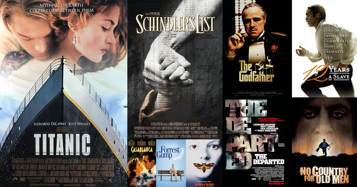 Top 10 Best Oscar-Winning Films of All Time (Ranked from 10 to 1)