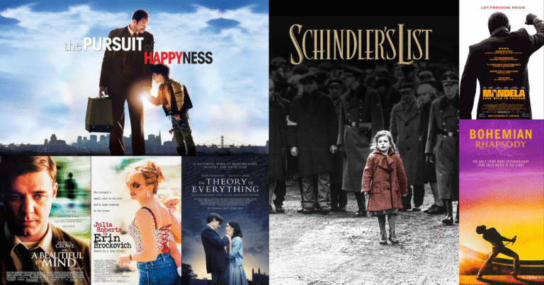 10 Biographic Movies That Inspire Us to Dream Bigger