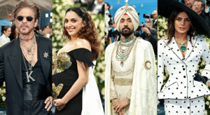 Indian Stars Shine at Met Gala 2025: Shah Rukh, Priyanka, Kiara & Diljit Win Global Hearts