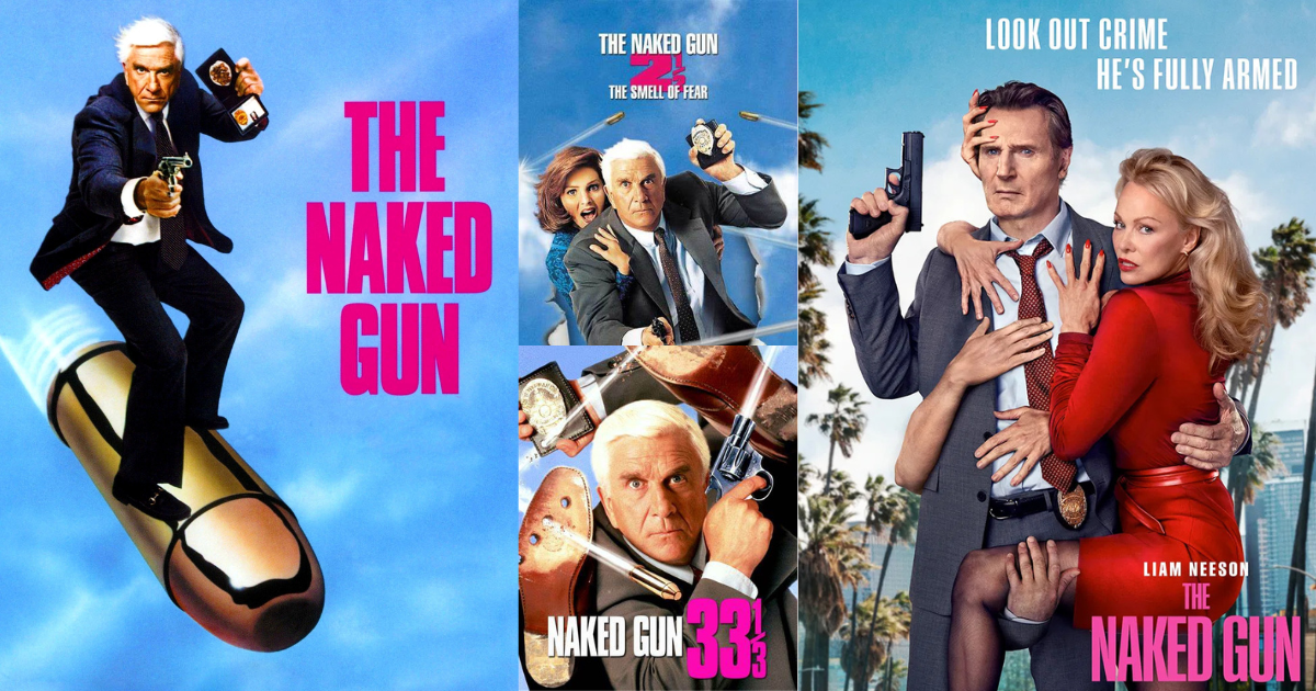 The Naked Gun Is Back Why the Reboot Has Big Shoes to Fill (and Probably Slips on Them Too)