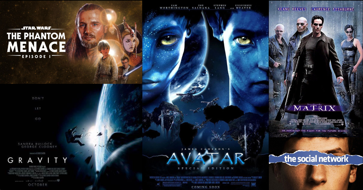 How These 10 Films Changed the Game in the Digital Age of Cinema